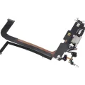 Charging Port Flex Cable For iPhone 13 Pro Max (Used OEM Pull) (Silver)