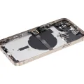 Back Housing W/ Small Parts For iPhone 13 Pro Max (EU / Global Version) (Aftermarket Plus) (Gold)