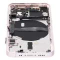 Back Housing W/ Small Parts For iPhone 13 Mini (EU / Global Version) (Aftermarket Plus) (Pink)