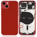 Back Housing W/ Small Parts For iPhone 13 (EU / Global Version) (Aftermarket Plus) (Red)