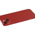 Back Housing W/ Small Parts For iPhone 13 (EU / Global Version) (Aftermarket Plus) (Red)