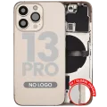 Back Housing W/ Small Parts For iPhone 13 Pro (EU / Global Version) (Aftermarket Plus) (Gold)