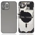 Back Housing W/ Small Parts For iPhone 13 Pro Max (EU / Global Version) (Aftermarket Plus) (Graphite)