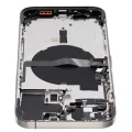 Back Housing W/ Small Parts For iPhone 13 Pro Max (EU / Global Version) (Aftermarket Plus) (Graphite)