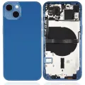 Back Housing W/ Small Parts For iPhone 13 (EU / Global Version) (Aftermarket Plus) (Blue)