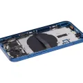 Back Housing W/ Small Parts For iPhone 13 (EU / Global Version) (Aftermarket Plus) (Blue)