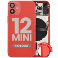 Back Housing W/ Small Parts For iPhone 12 Mini (EU / Global Version) (Aftermarket Plus) (Red)