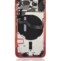 Back Housing W/ Small Parts For iPhone 12 Mini (EU / Global Version) (Aftermarket Plus) (Red)