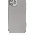 Back Housing W/ Small Parts For iPhone 12 Pro (EU / Global Version) (Aftermarket Plus) (Graphite)