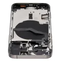 Back Housing W/ Small Parts For iPhone 12 Pro (EU / Global Version) (Aftermarket Plus) (Graphite)