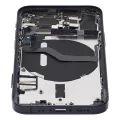 Back Housing W/ Small Parts For iPhone 12 Mini (EU / Global Version) (Aftermarket Plus) (Black)