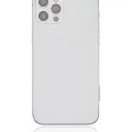 Back Housing W/ Small Parts For iPhone 12 Pro (EU / Global Version) (Aftermarket Plus) (Silver)