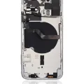 Back Housing W/ Small Parts For iPhone 12 Pro (EU / Global Version) (Aftermarket Plus) (Silver)
