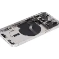 Back Housing W/ Small Parts For iPhone 12 Pro (EU / Global Version) (Aftermarket Plus) (Silver)