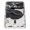 Back Housing W/ Small Parts For iPhone 12 Pro (EU / Global Version) (Aftermarket Plus) (Silver)