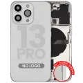 Back Housing W/ Small Parts For iPhone 13 Pro (EU / Global Version) (Aftermarket Plus) (Silver)