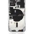 Back Housing W/ Small Parts For iPhone 13 Pro (EU / Global Version) (Aftermarket Plus) (Silver)