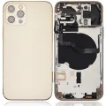 Back Housing W/ Small Parts For iPhone 12 Pro (EU / Global Version) (Aftermarket Plus) (Gold)