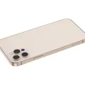 Back Housing W/ Small Parts For iPhone 12 Pro (EU / Global Version) (Aftermarket Plus) (Gold)