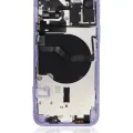 Back Housing W/ Small Parts For iPhone 12 (EU / Global Version) (Aftermarket Plus) (Purple)