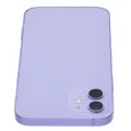 Back Housing W/ Small Parts For iPhone 12 (EU / Global Version) (Aftermarket Plus) (Purple)