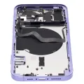 Back Housing W/ Small Parts For iPhone 12 (EU / Global Version) (Aftermarket Plus) (Purple)