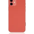 Back Housing W/ Small Parts For iPhone 12 (EU / Global Version) (Aftermarket Plus) (Red)