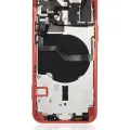 Back Housing W/ Small Parts For iPhone 12 (EU / Global Version) (Aftermarket Plus) (Red)
