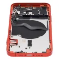 Back Housing W/ Small Parts For iPhone 12 (EU / Global Version) (Aftermarket Plus) (Red)
