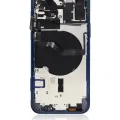 Back Housing W/ Small Parts For iPhone 12 (EU / Global Version) (Aftermarket Plus) (Blue)