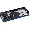 Back Housing W/ Small Parts For iPhone 12 (EU / Global Version) (Aftermarket Plus) (Blue)
