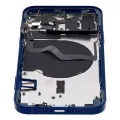 Back Housing W/ Small Parts For iPhone 12 (EU / Global Version) (Aftermarket Plus) (Blue)