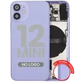 Back Housing W/ Small Parts For iPhone 12 Mini (EU / Global Version) (Aftermarket Plus) (Purple)