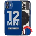 Back Housing W/ Small Parts For iPhone 12 Mini (EU / Global Version) (Aftermarket Plus) (Blue)