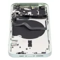 Back Housing W/ Small Parts For iPhone 12 (EU / Global Version) (Aftermarket Plus) (Green)