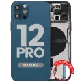 Back Housing W/ Small Parts For iPhone 12 Pro (EU / Global Version) (Aftermarket Plus) (Pacific Blue)