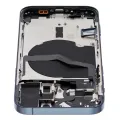 Back Housing W/ Small Parts For iPhone 12 Pro (EU / Global Version) (Aftermarket Plus) (Pacific Blue)