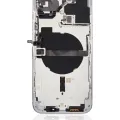Back Housing W/ Small Parts For iPhone 13 Pro Max (EU / Global Version) (Aftermarket Plus) (Silver)