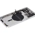 Back Housing W/ Small Parts For iPhone 13 Pro Max (EU / Global Version) (Aftermarket Plus) (Silver)