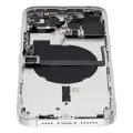 Back Housing W/ Small Parts For iPhone 13 Pro Max (EU / Global Version) (Aftermarket Plus) (Silver)