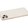 Back Housing W/ Small Parts For iPhone 12 Pro Max (EU / Global Version) (Aftermarket Plus) (Gold)