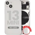 Back Housing W/ Small Parts For iPhone 13 Mini (EU / Global Version) (Aftermarket Plus) (Starlight)