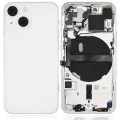 Back Housing W/ Small Parts For iPhone 13 Mini (EU / Global Version) (Aftermarket Plus) (Starlight)