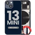 Back Housing W/ Small Parts For iPhone 13 Mini (EU / Global Version) (Aftermarket Plus) (Midnight)