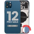 Back Housing W/ Small Parts For iPhone 12 Pro Max (EU / Global Version) (Aftermarket Plus) (Pacific Blue)