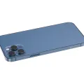 Back Housing W/ Small Parts For iPhone 12 Pro Max (EU / Global Version) (Aftermarket Plus) (Pacific Blue)