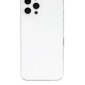 Back Housing W/ Small Parts For iPhone 12 Pro Max (EU / Global Version) (Aftermarket Plus) (Silver)
