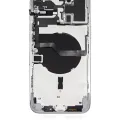 Back Housing W/ Small Parts For iPhone 12 Pro Max (EU / Global Version) (Aftermarket Plus) (Silver)