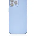 Back Housing W/ Small Parts For iPhone 13 Pro Max (EU / Global Version) (Aftermarket Plus) (Sierra Blue)
