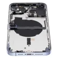 Back Housing W/ Small Parts For iPhone 13 Pro Max (EU / Global Version) (Aftermarket Plus) (Sierra Blue)